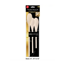 3pc Wooden Spoon Set