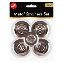 5pc Metal Filters Set